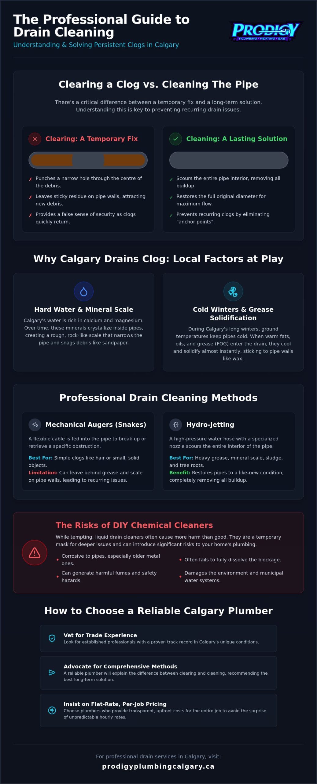 Professional Drain Cleaning Near Me: The Calgary Homeowner’s Guide