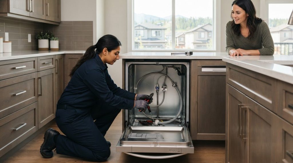 Dishwasher Installation Service in Calgary: What to Expect